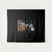 Tenture Dinosaure Halloween Spooky Saurus (Devant (Horizontal))