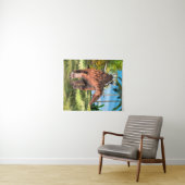 Tenture Dinosaure Kentrosaurus (En situation (horizontale))