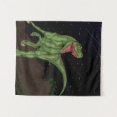 Tenture Dinosaure - Nuit préhistorique (Devant (Horizontal))
