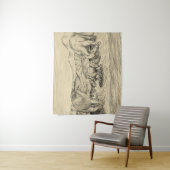 Tenture Dinosaures classiques (En situation)