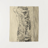 Tenture Dinosaures classiques (Devant)