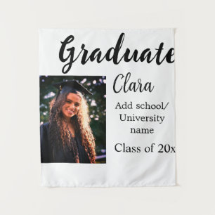 Tenture Diplôme ajoutez nom promotion 20xx félicitations a