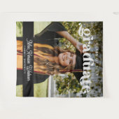 Tenture Diplômé Boho Chic Tendance Promotion 2025 Remise d (Devant (Horizontal))