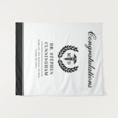 Tenture Diplômé de faculté de médecine moderne MD (Devant (Horizontal))