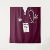 Tenture Diplômé de la faculté de médecine (Devant)