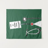 Tenture Diplôme de l'école de soins infirmiers (Devant (Horizontal))