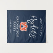 Tenture Diplôme de l'Université d'Auburn - Auburn Tigers (Devant (Horizontal))