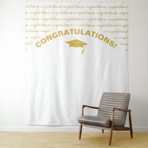Tenture Diplôme Élégant en Or Blanc