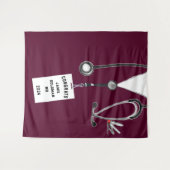 Tenture Diplôme Médicale (Devant (Horizontal))