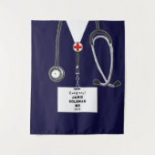 Tenture Diplôme Médicale (Devant)