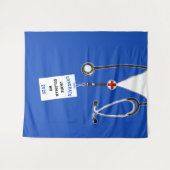 Tenture Diplôme Médicale (Devant (Horizontal))