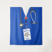 Tenture Diplôme Médicale (Devant)