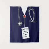 Tenture Diplôme Médicale (Devant)