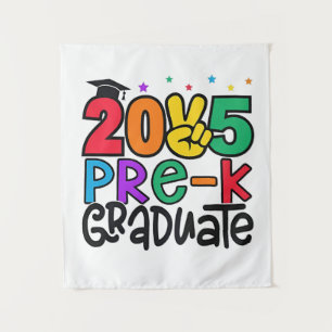 Tenture Diplômé Préscolaire Enfants 2025 Diplômé Préscolai
