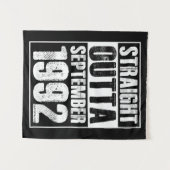 Tenture Direct Outta 1992 29e anniversaire (Devant (Horizontal))