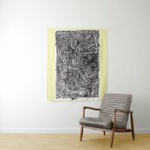 Tenture Disjonction, Dessin d'encre (En situation)