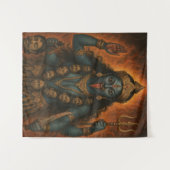 Tenture Divine feminine Kali déesse (Devant (Horizontal))