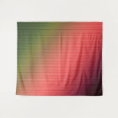 Tenture Divisé, rouge, vert, dégradé (Devant (Horizontal))