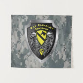 Tenture Division de cavalerie 1 robuste (Devant (Horizontal))