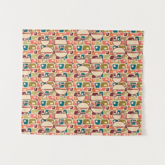 Tenture Dix ans 1950 (Devant (Horizontal))