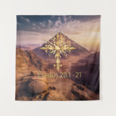 Tenture Dix commandements (Devant)