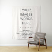 Tenture DIY - 173 cm x 203 cm (En situation)
