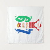 Tenture Do The Math 67 Meme Christmas (Devant (Horizontal))