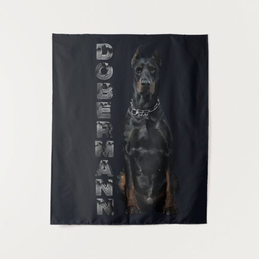 Tenture Doberman Pinscher (Devant)