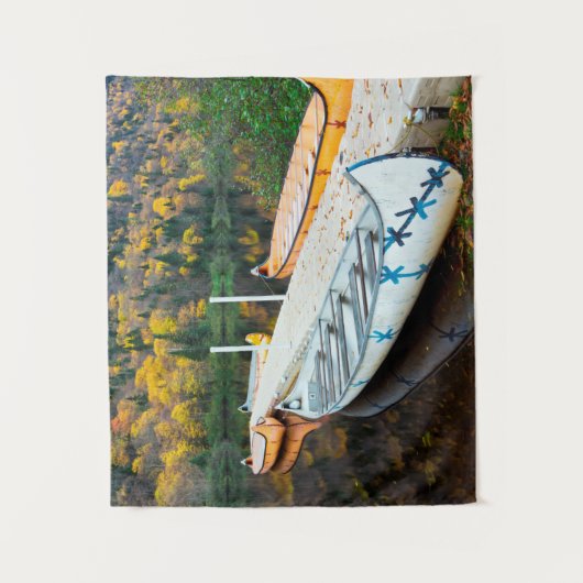 Tenture Dock de Rivière Jacques-Cartier | Rabaskas (Devant)