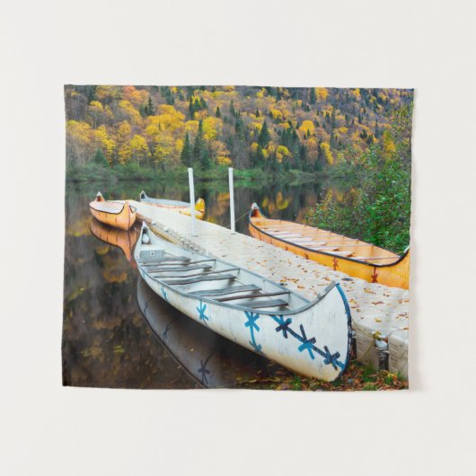 Tenture Dock de Rivière Jacques-Cartier | Rabaskas (Devant (Horizontal))