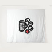 Tenture Dog Is Friendly I Am Not (Devant (Horizontal))