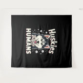 Tenture Dog Sledding Mushing Adventure Husky Team Winter   (Devant (Horizontal))