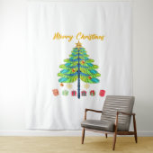 Tenture Don d'arbre de Noël de libellule (En situation)