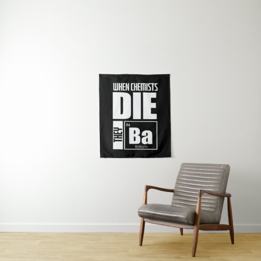 Tenture Don de scientifique | Chimie (En situation)