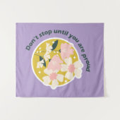 Tenture Don’t Stop Until You Are Proud  Motivational Quote (Devant (Horizontal))