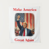 Tenture Donald Trump (Devant)