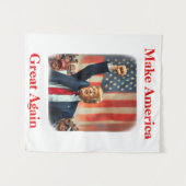 Tenture Donald Trump (Devant (Horizontal))