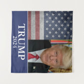 Tenture Donald Trump 2024 (Devant (Horizontal))
