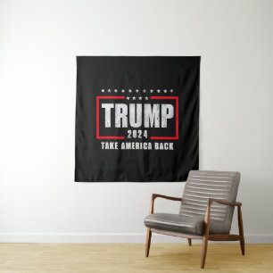 Tenture Donald Trump 2024 redonne l'élection américaine