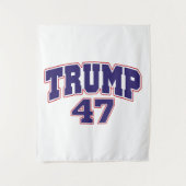 Tenture Donald Trump 47 (Devant)