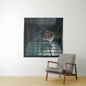 Tenture Donald Trump à la prison d'Alcatraz (En situation (horizontale))