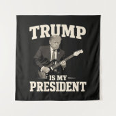 Tenture Donald Trump est mon président (Devant)