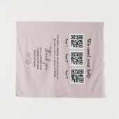 Tenture Donation Collection conseil pot ajouter votre q r  (Devant (Horizontal))