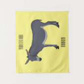 Tenture Donkey cartoon (Devant)