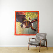 Tenture Donkey de Noël 4 (En situation (horizontale))