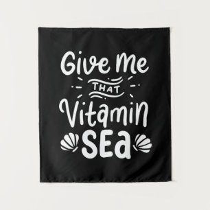 Tenture Donnez au nageur cette mer de vitamines