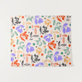 Tenture Doodle Garden (Devant (Horizontal))