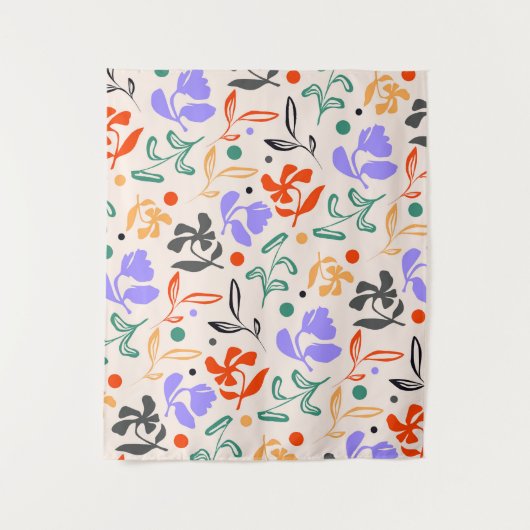 Tenture Doodle Garden (Devant)