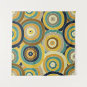 Tenture Doodle géométrique : Arrière - plan transparent (Devant (Horizontal))