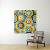 Tenture Doodle géométrique : Arrière - plan transparent (En situation (horizontale))